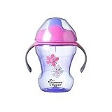 Tommee Tippee Trainer Sippee Cup 1 pack pink/purple NEW IMPROVED