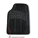 F11306-3ROW  High Quality Vinyl Floor Mats Black