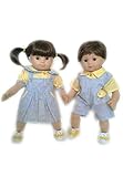 Giraffe outfits for American Girl Bitty Twin Dolls