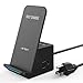JSVER Qi Certified Wireless Charger with 2 USB Charging Station, 2 AC Outlet and 4.92Ft Cable for iPhone 8/8 Plus, iPhoneX, iPhone XR/XS/XS MAX, Samsung Galaxy S9/S9+ S8/S8+ (15W Built-in Adapter)