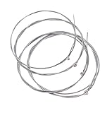 Timiy Lightweight Durable Stainless Steel Precision Bass 4-String Set Electeic Bass String Accessory