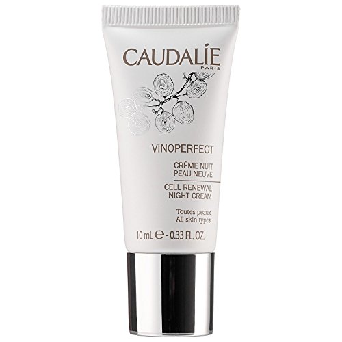 Caudalie Vinoperfect Cell Renewal Night Cream, Deluxe Travel Size, .33 oz