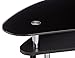 Bar Unit with Acrylic Front Black, Chrome and Smoke
