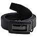 JINIU Men's Leather Belt Automatic Buckle 35mm Ratchet Dress Black Belts Boxed FG2