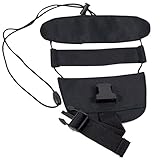 Bag Bungee, Xiaosan Adjustable Belt Add A Bag Strap Carry On Bungee Travel for Travel Luggage Suitcase (Black)