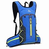 Mixi Hydration Backpack Pack Water Backpack with 2L Water Bladder Perfect for Running Cycling Hiking Climbing Pouch with Storage Bag