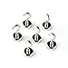 JLER 9 Pound Tension Magnetic Hooks Powerful Neodymium Magnet Mount Hook as Keys holder towels or tools keeper Declutter Your Space 6 pack