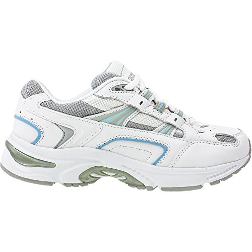 Vionic Women's Walker Classic Shoes, 8.5 B(M) US, White/Blue