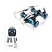 ToyPark 2.4GHz Remote Control Drone Flying Vehicles with 360 Degree  Rolling Action LED lights