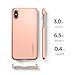 Spigen Thin Fit Designed for Apple iPhone Xs Case (2018) / Designed for Apple iPhone X Case (2017) - Blush Gold