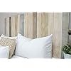 Farmhouse Mix Headboard Queen Size, Hanger Style, Handcrafted. Mounts on Wall. Easy Installation
