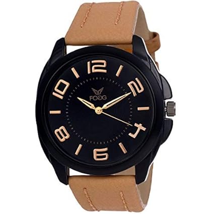Analog Black Dial Mens Watch 1121-BK