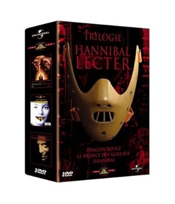 Amazon Com Coffret Trilogie Hannibal Lecter 3 Dvd Le Silence Des Agneaux Dragon Rouge Hannibal Movies Tv