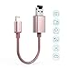 dodocool Card Reader Lightning Cable with Micro SD Card Slot for iPhone 7 / 7 Plus 6 / 6 Plus / 5 / 5s/ iPad iPod and More (Rose Gold)