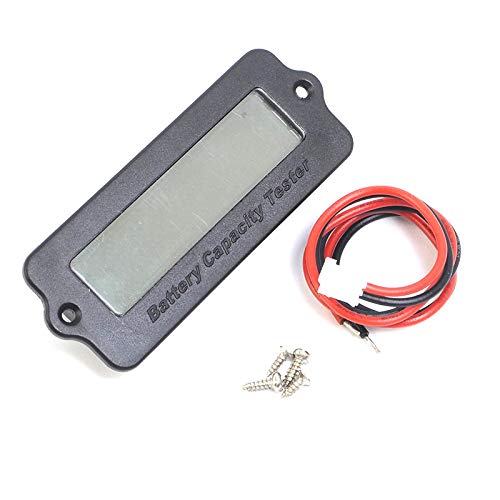 Icstation Voltage Capacity Tester Moudle 12V-48V Lithium-ion Lead-acid Battery Status Indicator LCD Digital Power Monitor for Balance Car Vehicle Skateboard (Green Backlight) - Thumbnail 7