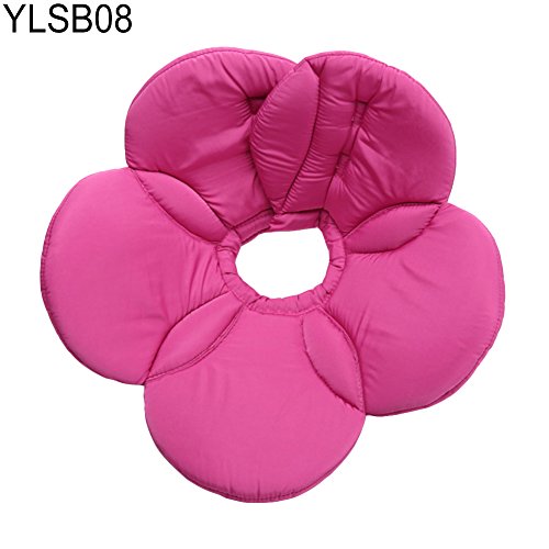 HEART SPEAKER Adjustable Flower Shape Medical Magic Tape Pet Healing Neck Protection Collar