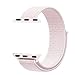 BEA FASHION Sport Bands Compatible with Watch Band 38mm Soft Breathable Woven Nylon Replacement Sport Loop Band for Watch Series 3 Series 2 Series 1 Pearl Pink