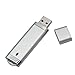 KEXIN 10 Pack 2GB Flash Drive Thumb Drive USB Drives USB 2.0 Memory Sticks Silver