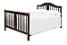 DaVinci Hidden Hardware Twin/Full-Size Bed Conversion Kit (M5789) in Espresso