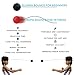 Boxing Reflex Punching Fight Ball + Jump Rope Boxing Equipment Training Set. MMA Equipment. for Fitness, Speed, Agility, Skill and Fun. 1 Size fits All Lightweight Headband for Kids and Adults.