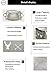 HIYAGON Baby Basket Cute Toy Bin for Boys and Girls Kids Storage Bin Organizer Box Gift Basket Empty Rectangular Deer Room Decor for Home(Grey deers)
