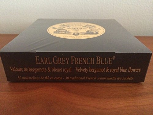 Mariage Frères - EARL GREY FRENCH BLUE® - Box of 30 traditional french muslin tea sachets