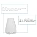 BuySShow Essential Oil Diffuser 120ML Cool Mist Humidifier with Adjustable Mist Mode 7 LED Color Changing and Waterless Auto Shut-off Function for Home Office Bedroom Room
