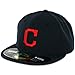 MLB Cleveland Indians Road AC On Field 59Fifty Fitted Cap-738