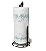 Spectrum Diversified Leaf Paper Towel Holder, Roll Dispenser Stand for Kitchen Countertop & Dining Room Table, Bronze