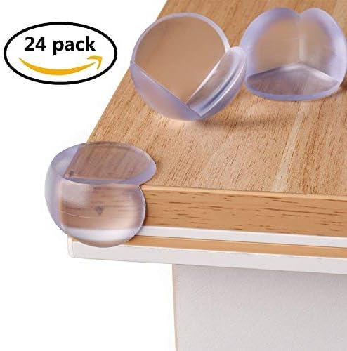 Baby Proofing Corner Protector Guards Willceal 24-Pack Keep Children Safety,Stop Head Injuries,Table Guards Cover