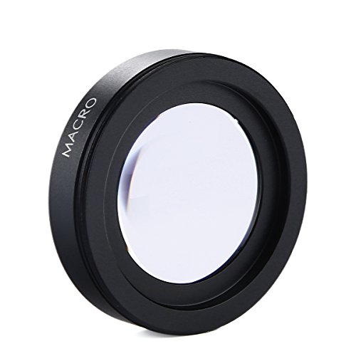 K & F Concept 58MM Fisheye 0.35X (Lentille Macro + Objectif Grand Angle) Super HD Grand Angle avec Macro Gros Plan pour…