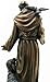 Saint Francis Bronze Religious Christian Catholic Statue