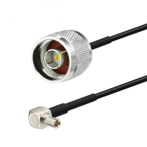 4G LTE Modem Antenna Extension Adapter Cable TS9 Male to N Male RG174 Cable 1m