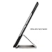 Poetic iPad Air Case Slimline Series - Lightweight Ultra-slim PU Leather Slim-Fit Trifold Cover Stand Folio Case for Apple iPad Air 1st Gen (5th Generation iPad) White