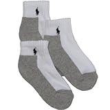 Polo Kids Socks for Boys Quarter High with Polo Player (2-12 Years)