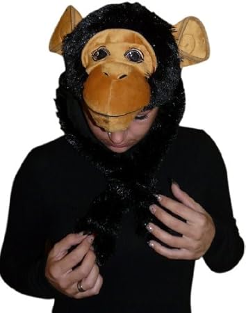 Ikumaal Affe-n Kostüm-e F76 Mütze-n Dame-n Herr-en Schimpanse-n Karneval-s Fasching-s