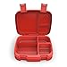 Bentgo Fresh (Red) – Leak-Proof & Versatile 4-Compartment Bento-Style Lunch Box – Ideal for Portion-Control and Balanced Eating On-The-Go – BPA-Free and Food-Safe Materials