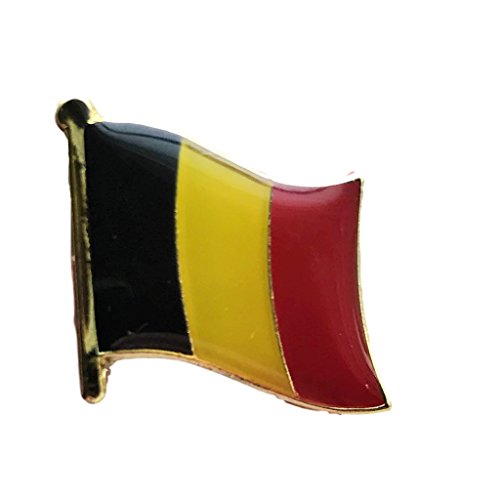 Backwoods Barnaby Belgium National Flag Lapel Pin Emblem