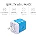 Wall Charger, Ailkin 2.1Amp 2-Port USB Phone Charger Home Travel Plug Power Adapter Replacement for iPhone X 8/7/6 Plus/5S/4S,iPad, iPod, Samsung Galaxy S7 S6, HTC, LG, Table, Motorola and More(2Pcs)