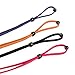 DEZAMN Eyeglasses Holder Strap Cord with Suede Leather Eyeglass Retainer with 2 Gifts Glasses Bag and Cloth