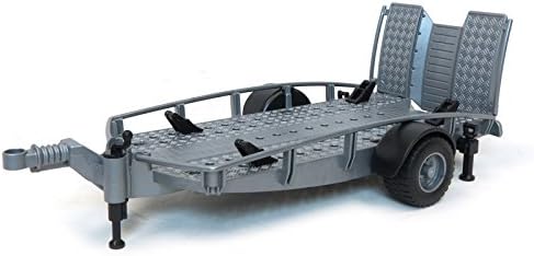1/16 Single Axle Trailer by Bruder with Ramps