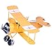 URAQT Vintage Airplane Model Metal Handicraft, Wrought Iron Aircraft Biplane, for Photo Props/Christmas/Home Decor/Ornament (3 PCS)