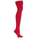 Sock It To Me OTK Alpine Over The Knee Socks (Red)
