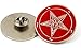 Church of Satan Sigil of Baphomet Lapel Pin - Black