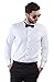 AZAR MAN Slim fit White Wing tip French Cuff Tuxedo Dress Shirt 15 Medium