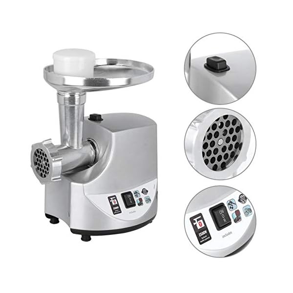 Fleischwolf elektrische Wurstmaschine 220v Fleisch schneidern elektrische Fleischmühle Mincer Fleisch Manincing Maschine… – Bild 7