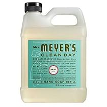 Mrs. Meyers Liquid Hand Soap Refill, Basil Scent, 33 Oz.