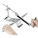 Knife Sharpener Professional Kitchen Sharpening System Fix Angle With 4 Stones