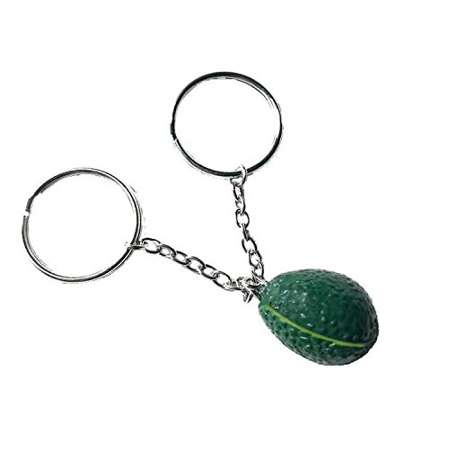 image for Divino Avocado Key Chain, Cute and Adorable 2-Part Avocado Key Chain, 