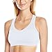 Hanes Sport Women's Seamless Racerback Sports Bra,White,X-Small